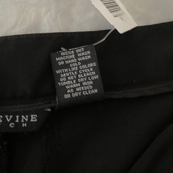 Larry Levine Y2K Black Dressy Wide Leg Capris SZ 14 NEW - Picture 5 of 11